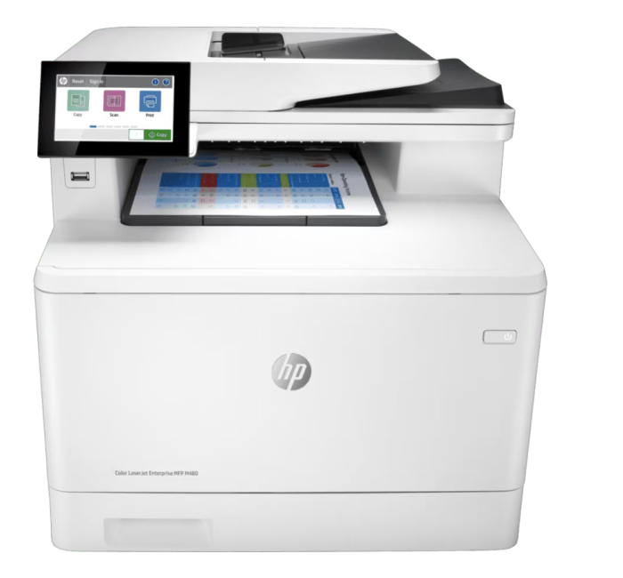 HP Color LaserJet Enterprise MFP M480f 打印機